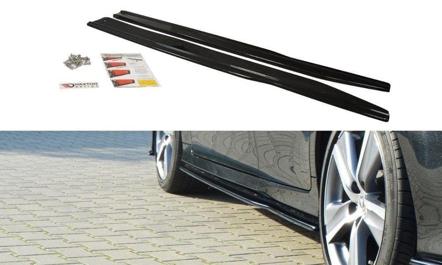 Maxton Design LE-GS-4F-SD1T Side Skirts Diffusers Lexus GS MK4 (Facelift) | ML Performance UK Car Parts