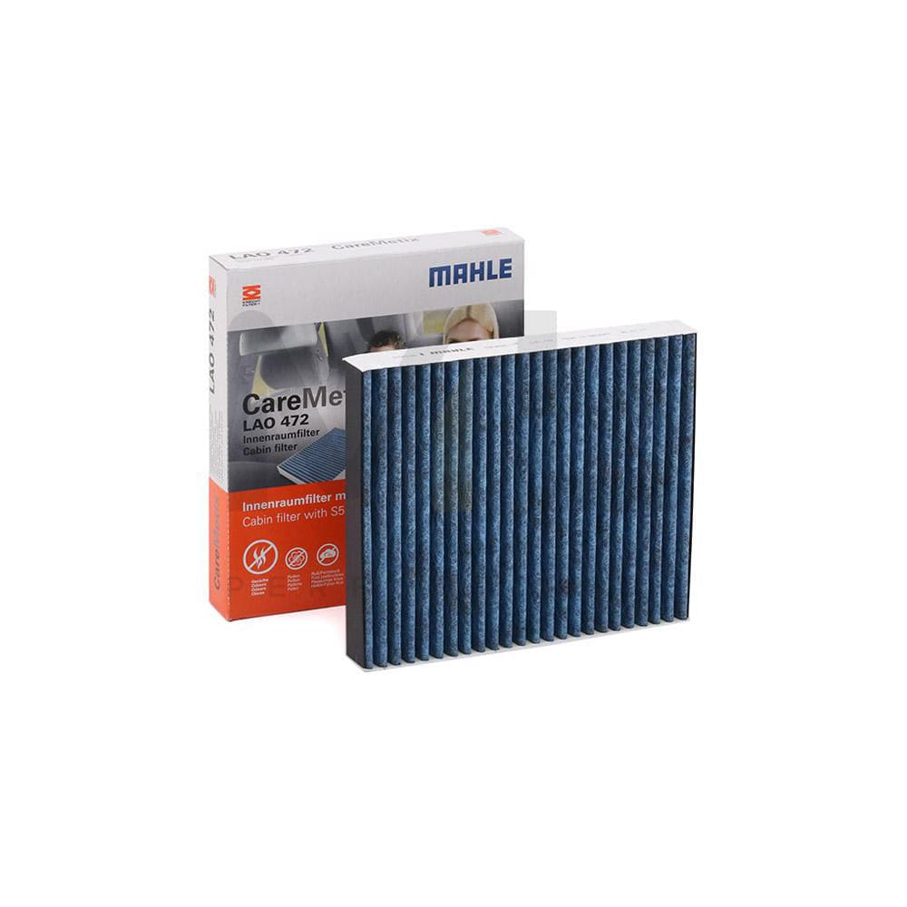 MAHLE ORIGINAL LAO 472 Pollen filter Activated Carbon Filter, with anti-allergic effect, with antibacterial action, CareMetix® | ML Performance Car Parts