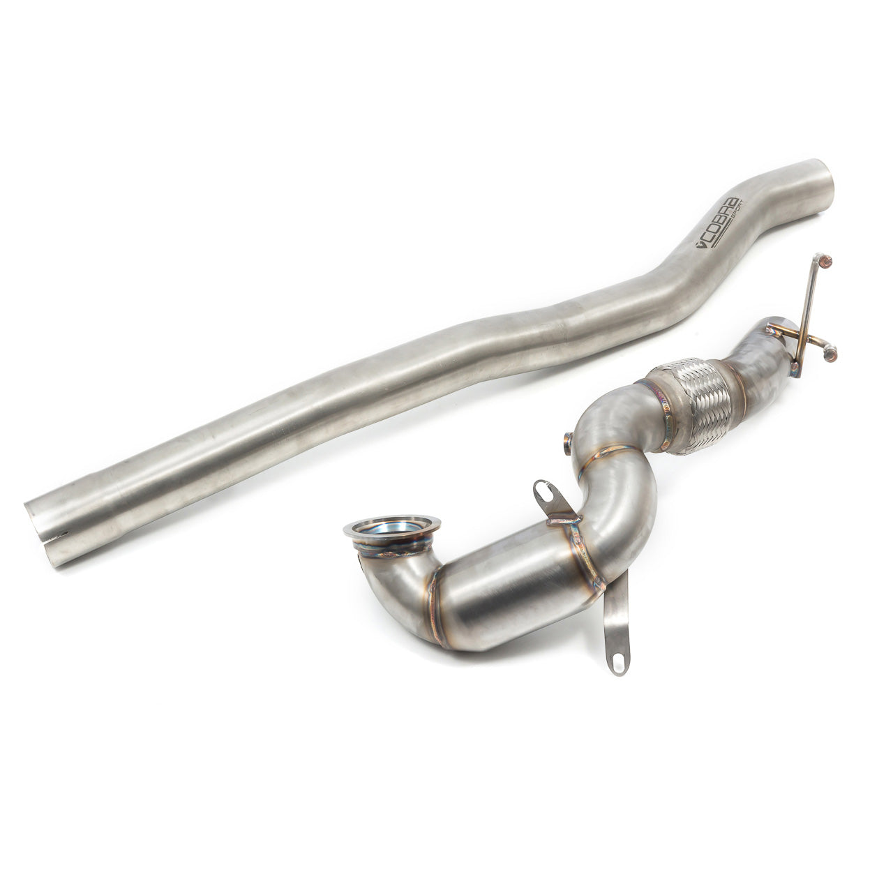 Cobra Exhaust Audi S3 (8V) Saloon (13-18) Front Downpipe Sports Cat / De-Cat Performance Exhaust | ML Performance EU Car Parts