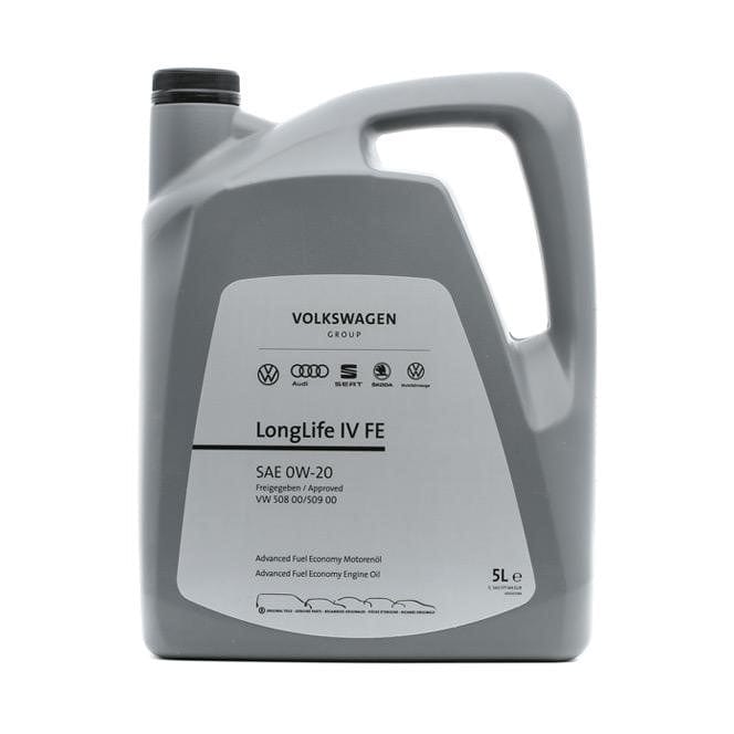 Genuine Audi VW VAG Longlife IV FE 0W-20 Engine Oil - 5L - ML Performance EU