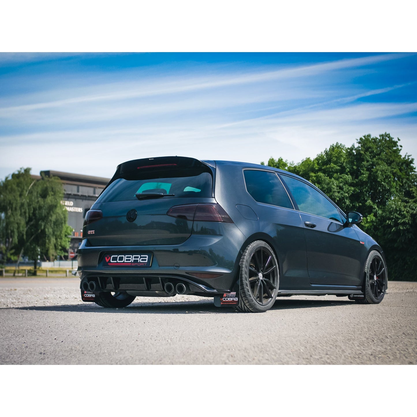 Cobra Exhaust VW Golf GTI (Mk7) 2.0 TSI (5G) (12-17) Quad Exit Turbo Back Golf R Style Performance Exhaust