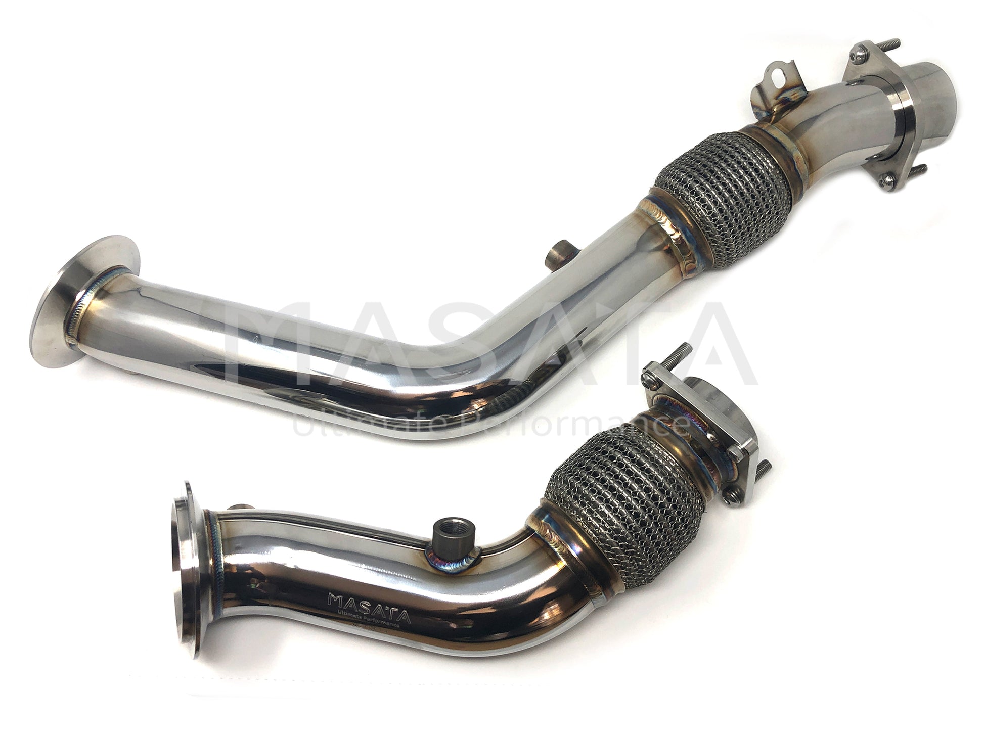 Masata BMW S55 F80 F82 3" Catless Downpipes (M2 Competition, M3 & M4) - ML Performance EU