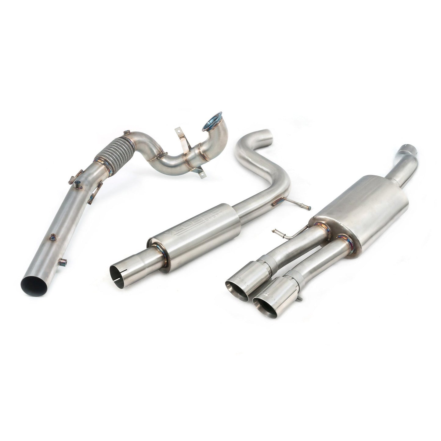 Cobra Exhaust VW Polo GTI (AW) Mk6 2.0 TSI (19-21) Turbo Back Performance Exhaust