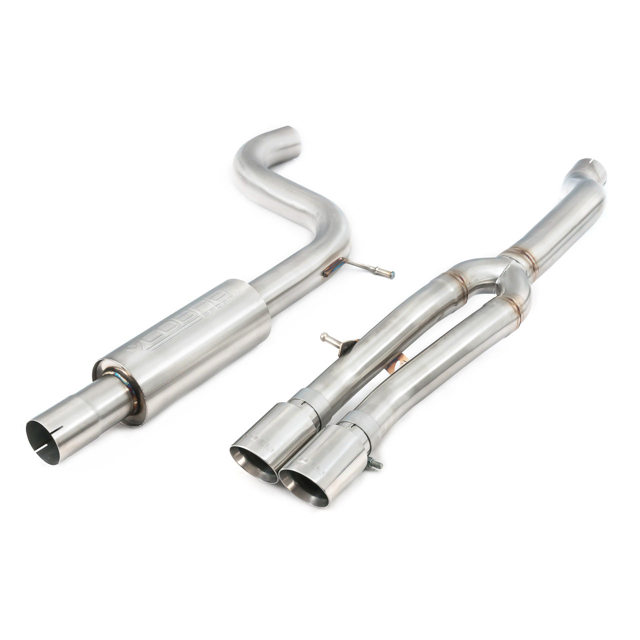 Cobra Exhaust VW Polo GTI (AW) Mk6 2.0 TSI (17-21) Rear Box Delete Race GPF Back Performance Exhaust | ML Performance EU Car Parts