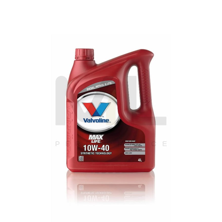 Valvoline MaxLife 10W 40 Engine Oil 4l - ML Performance EU