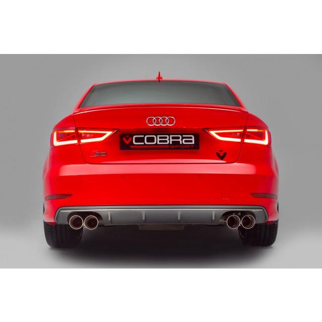 Cobra Exhaust Audi S3 (8V) Saloon (Non-Valved) (13-18) Cat Back Performance Exhaust