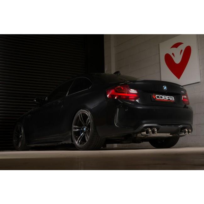 Cobra Exhaust BMW M2 (F87) Coupe 3" Valved Cat Back Performance Exhaust