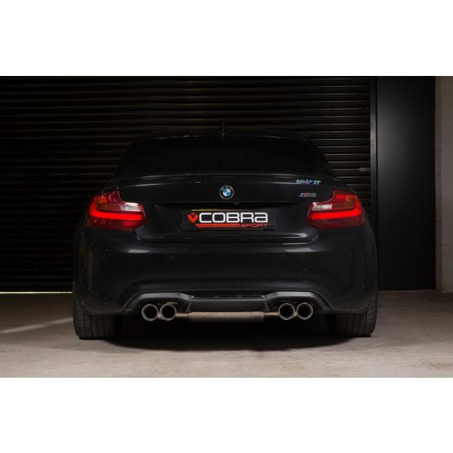 Cobra Exhaust BMW M2 (F87) Coupe 3" Valved Cat Back Performance Exhaust