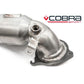 Cobra Exhaust Ford Fiesta (Mk7) ST 180/200 Front Pipe Sports Cat / De-Cat Performance Exhaust