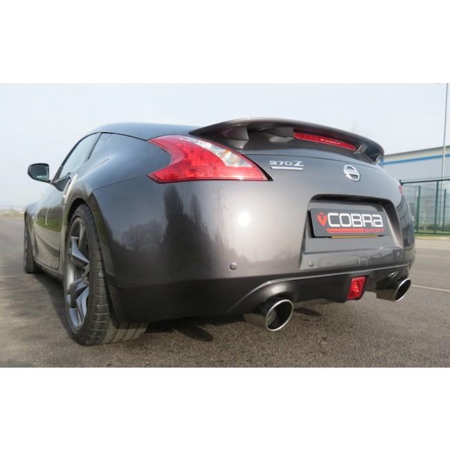 Cobra Exhaust Nissan 370Z Cat Back Performance Exhaust (Y-Pipe, Centre and Rear Sections)