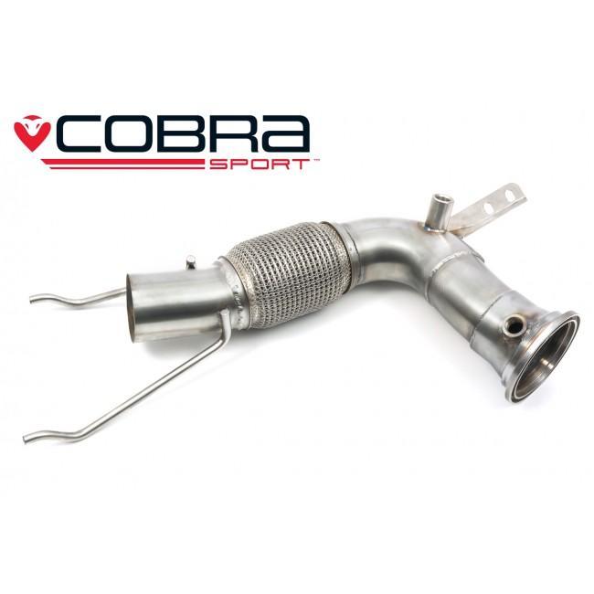 Cobra Exhaust Mini GP3 (Mk3) JCW (F56) Sports Cat / De-Cat Downpipe Performance Exhaust